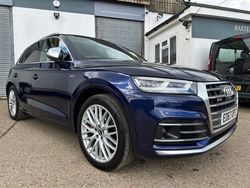 Blue Used 2017 Audi SQ5 Design SUV | £24,970 (Fair price)