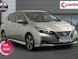 Silver Used 2021 Nissan Leaf N-Connecta Hatchback | £8,750 (Fair price)