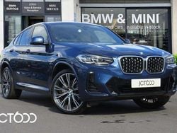 Blue Used 2022 BMW X4 M Sport SUV | £36,500 (Fair price)