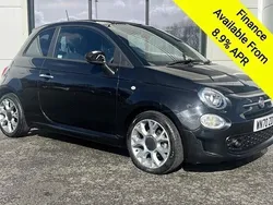 Black Used 2020 Fiat 500 Rockstar Hatchback | £8,895 (Fair price)