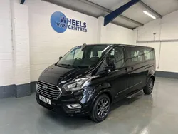 Black Used 2021 Ford Tourneo Custom Titanium X MPV | £24,290 (Fair price)