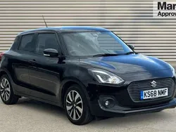 Black Used 2018 Suzuki Swift SZ5 Hatchback | £9,390 (Fair price)