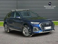 Blue Used 2022 Audi Q5 S-Line SUV | £29,295 (Good price)