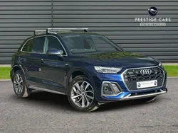 Blue Used 2022 Audi Q5 S-Line SUV | £30,491 (Fair price)