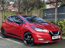 Red Used 2021 Nissan Micra Hatchback | £12,250 (Fair price)