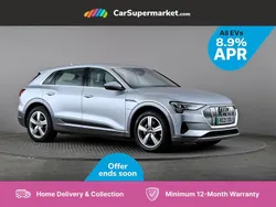 Silver Used 2021 Audi e-tron Comfort SUV | £18,697 (Fair price)