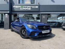 Blue Used 2021 Mercedes C43 AMG Premium Plus Coupe | £36,990 (Fair price)