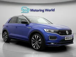 Blue Used 2018 VW T-Roc R-line SUV | £14,348 (Fair price)