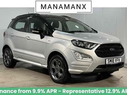 Silver Used 2018 Ford Ecosport ST-Line SUV | £8,480 (Good price)