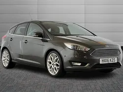 Magnetic grey Used 2016 Ford Focus Titanium X Hatchback | £7,290 (Fair price)