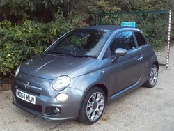 Grey Used 2015 Fiat 500 S Cabriolet | £4,495 (Good price)