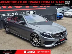 Grey Used 2018 Mercedes C250 AMG Line Premium Plus Cabriolet | £19,995 (Fair price)