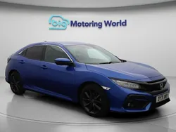 Blue Used 2021 Honda Civic SR Hatchback | £16,200 (Fair price)