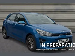 Blue Used 2023 Kia Rio 2 Hatchback | £14,393 (Fair price)