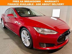 Red Used 2016 Tesla Model S Hatchback | £14,995 (Fair price)