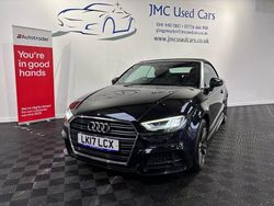Black Used 2017 Audi A3 Cabriolet S-Line Cabriolet | £10,495 (Fair price)