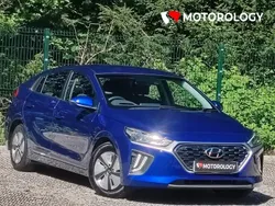 Blue Used 2021 Hyundai Ioniq Premium SE Sedan | £15,995 (Fair price)