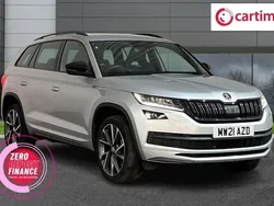 Silver Used 2021 Skoda Kodiaq SportLine SUV | £27,990 (Fair price)
