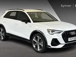 White Used 2021 Audi Q3 Black Edition SUV | £26,000 (Expensive)
