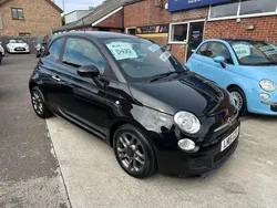 Black Used 2015 Fiat 500 S Hatchback | £5,495 (Fair price)