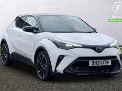 White/black Used 2021 Toyota C-HR Sport SUV | £19,199 (Good price)