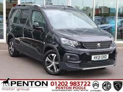 Black Used 2021 Peugeot Rifter GT MPV | £23,290 (Fair price)