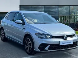 Reflex silver metallic Used 2024 VW Polo R-line Hatchback | £22,004 (Fair price)