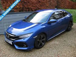 Blue Used 2019 Honda Civic Sport Hatchback | £9,490 (Good price)