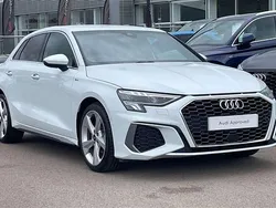 White Used 2023 Audi A3 S-Line Hatchback | £20,507 (Fair price)