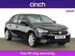 Black Used 2021 Vauxhall Corsa Hatchback | £10,699 (Good price)