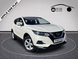 White Used 2019 Nissan Qashqai Acenta Premium SUV | £10,250 (Good price)