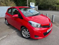 Red Used 2013 Toyota Yaris Hatchback | £6,999 (Fair price)