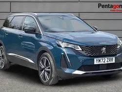 Blue Used 2022 Peugeot 5008 Premium MPV | £25,495 (Fair price)