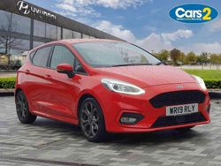 Red Used 2019 Ford Fiesta ST-Line Hatchback | £9,990 (Fair price)