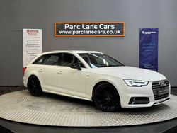 White Used 2017 Audi A4 S-Line Estate | £14,999 (Expensive)