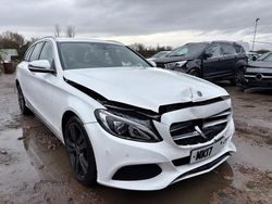 White Used 2017 Mercedes C200 Estate | £3,750