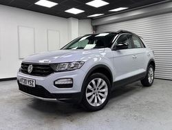 Silver Used 2020 VW T-Roc SE SUV | £15,490 (Fair price)