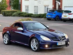 Blue Used 2008 Mercedes SLK350 Cabriolet | £7,500