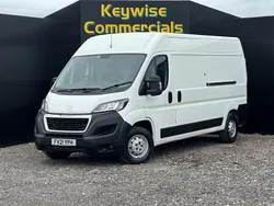 White Used 2021 Peugeot Boxer Van | £13,990 (Good price)