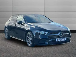 Black Used 2021 Mercedes A220 AMG line Hatchback | £18,595 (Fair price)