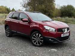 Red Used 2011 Nissan Qashqai +2 N-TEC SUV | £4,990 (Fair price)