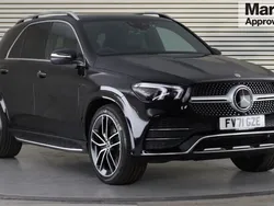 Black Used 2021 Mercedes GLE350 AMG line Estate | £43,337 (Fair price)