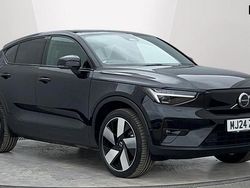 Black Used 2024 Volvo C40 Ultimate SUV | £31,415 (Fair price)