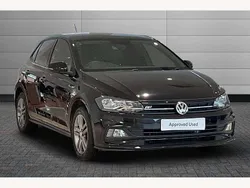Black Used 2020 VW Polo R-line Hatchback | £14,550 (Fair price)
