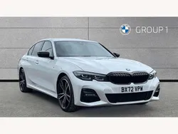 Mineral white Used 2022 BMW 320 M Sport Sedan | £29,695 (Fair price)