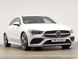 White Used 2020 Mercedes CLA200 AMG line Sedan | £21,998 (Fair price)
