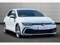 White Used 2022 VW Golf VIII R-line Hatchback | £20,995 (Fair price)