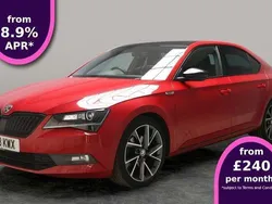 Red Used 2018 Skoda Superb SportLine Hatchback | £14,069 (Good price)