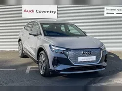 Pebble grey Used 2023 Audi Q4 Sportback e-tron Sport SUV | £29,990