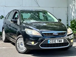 Black Used 2010 Ford Focus Titanium Hatchback | £2,500 (A bit pricey)